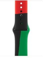 Apple MUQ63ZM/A Watch 40mm band: black unity sport band - m/l kép