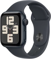 Apple MXE73QH/A Watch se2 v3 gps 40mm midnight alu case with midnight sport band - s/m kép