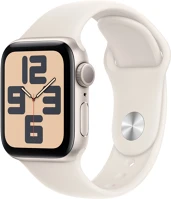 Apple MXEF3QH/A Watch se2 v3 gps 40mm starlight alu case with starlight sport band - s/m kép