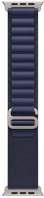 Apple MXMX3ZM/A Watch 49mm loop:  navy alpine loop - small - natural titanium finish kép
