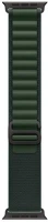 Apple MYPT3ZM/A Watch 49mm loop:  dark green alpine loop - large - black titanium finish kép