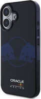 Apple RBHMP16S24HIDBV Red bull two bulls iphone 16 kemény hátlap tok, tengerészkék kép
