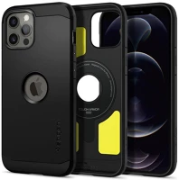 Apple S57304 iphone 12 pro max, szilikon tok + műanyag hátlap, magsafe töltővel kép