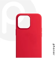 Apple S71737 Phoner  iphone 14 pro max szilikon tok, piros kép