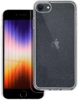 Apple SE 2020/ SE 2022 Clear 2mm  iphone 7 / 8 / se 2020/ se 2022 csillámos tok, átlátszó kép