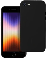 Apple SE 2022/SE 2020/8/7, FEKETE Magsafe szilikon tok  iphone se 2022/se 2020/8/7, fekete kép