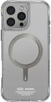 Apple SK-2024IPP63-SDOPRM-TIT Skinarma saido  iphone 16 pro mágneses tok, magsafe kompatibilis, ezüst kép