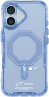 Apple SK-2025IP6.3-SDOMS-SBL Skinarma saido iphone 17 mágneses tok, magsafe kompatibilis, kék kép