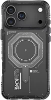 Apple SK-2025IPP6.3-MGMA-GRA Skinarma magma  iphone 17 pro mágneses tok, magsafe kompatibilis, szürke kép