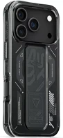 Apple SK-2025IPP6.9-HELIO-GRA Skinarma helio  iphone 17 pro max mágneses tok kitámasztóval, fekete kép