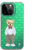 Apple SOP104373 Zuck bear french riviera iphone 15 pro max kemény hátlap tok, nyakkendő kép
