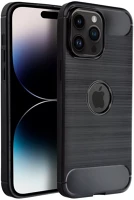 Apple SOP106285 Forcell carbon hátlap tok  iphone 17e / iphone 16e, fekete kép