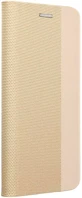 Apple SOP106344 Forcell sensitive  iphone 17e / iphone 16e oldalra nyíló flip tok , arany kép