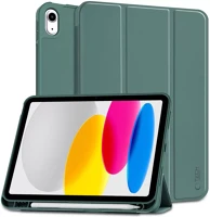 Apple SP111946 11 2025 / ipad 10.9 2022 oldalra nyíló, kitámasztható mappa tok ceruza kép