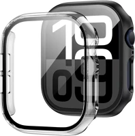 Apple SP112430 watch 11 / watch 10 42mm ütésálló tok kijelzővédelemmel, átlátszó kép