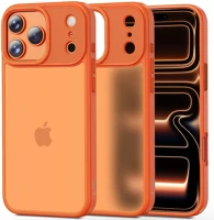 Apple SP112679 Tech-protect magmat iphone 17 pro hátlap tok, matte cosmic, narancs kép