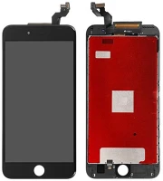 Apple SS118727 Iphone 6s plus kompatibilis lcd kijelző érintőpanellel, oem jellegű, fekete, grade r kép