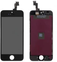 Apple SS22248 Iphone se kompatibilis lcd kijelző érintőpanellel, oem jellegű, fekete, grade r kép