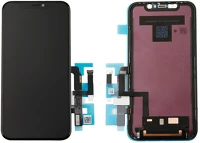 Apple SS44851 Iphone 11 kompatibilis lcd kijelző érintőpanellel, oem jellegű, fekete, grade s+ kép