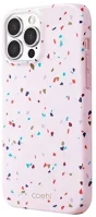 Apple TEZPNK COEHL Uniq coehl terrazzo  iphone 13 pro, szilikon tok, rózsaszín kép