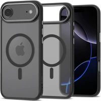 Apple TS15035 iphone air (2025), műanyag hátlap védőtok + szilikon keret, magsafe kép