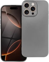 Apple TS15454 iphone air (2025), szilikon tok, mikrofiber plüss belső, csillogó hátlap kép