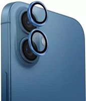 Apple UNIQ-IP6.1-6.7(2024)-ALENSPBLU iphone 16 / 16 plus tempered kameralencse-védő üvegfólia felhelyező kép