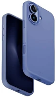 Apple UNIQ-IP6.1(2024)-LINOHMPBLU iphone 16, szilikon tok, közepesen ütésálló, cserélhető hátsó kamera kép