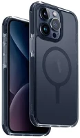 Apple UNIQ-IP6.1P(2023)-COMAFMSBU Uniq combat iphone 15 pro magsafe szilikon tok, matt kék kép