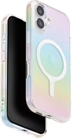 Apple UNIQ-IP6.3(2025)-IRDMHQTZ Uniq iridescia magclick  iphone 17 magsafe tok, holo quartz kép
