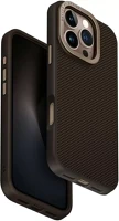 Apple UNIQ-IP6.3P(2024)-KEVMMBWN Uniq keva magclick iphone 16 pro magsafe aramid tok kitámasztóval, barna kép