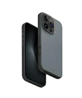 Apple UNIQ-IP6.3P(2024)-LDSWBLUBLK iphone 16 pro, műanyag hátlap védőtok, bőrhatásű hátlap, magsafe kép