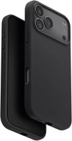 Apple UNIQ-IP6.3P(2025)-LINOMCGRY Uniq lino iphone 17 pro magsafe szilikon tok, sötétszürke kép