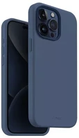 Apple UNIQ-IP6.7P(2023)-LINOHMBLU Uniq lino hue  iphone 15 pro max magsafe szilikon tok, kék kép