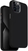 Apple UNIQ-IP6.7P(2023)-LYDMBLK Uniq lyden  iphone 15 pro max magsafe bőr tok, fekete kép