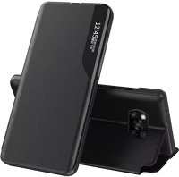 Apple ZONETS6515 Wooze fashionbook iphone 16 oldalra nyíló tok, stand, fekete kép