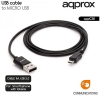 Approx APPC38 Usb2.0 - micro usb kábel 1m kép