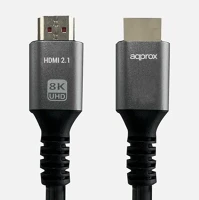 Approx HDR10, HDCP 2.2 Hdmi 2.1 -> hdmi 2.1 m/m video kábel 1m fekete kép