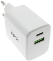 Approx APPUSBWALL35W telefontöltő - usb type-c, usb-a port, 35w gyorstöltő + 1m usb type-c kép