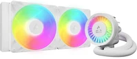 Arctic cooling ACFRE00187A Liquid freezer iii pro 280 a-rgb processzor vízhűtő fehér kép