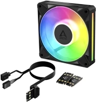 Arctic P12 A-RGB BLACK Bionix p12 a-rgb black kép