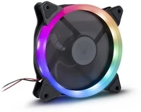 Argus 88885508 Gamer hűtő ventilátor, 2 tűs, 120mm, rgb - 1 darabos kiszerelés, fekete kép