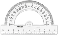 Aristo GEO23301 Szögmérő  college 180 fokos 10 cm kép