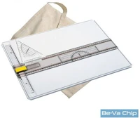 Aristo GEO70317 A3 műszaki rajztábla + háromszög vonalzó + hordtáska írószer szett kép