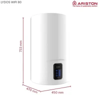 Ariston LYDOS WIFI 80 V 1,8K EU Vízmelegítő kép
