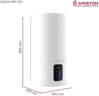 Ariston 100 V 1,8K EU Vízmelegítő kép