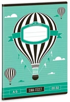 Ars una 01.00776 Füzet sima  standard a/5 32 lapos 20-32 kép