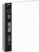 Ars una 01.02852 Spirálfüzet vonalas  college a/4 80 lapos fehér kép