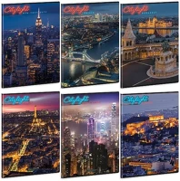Ars una 01.04156 Füzet kockás  a/4 40 lapos extra kapcsos city light kép