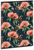 Ars una 01.04159 Füzet kockás  a/4 40 lapos extra kapcsos flowery green kép